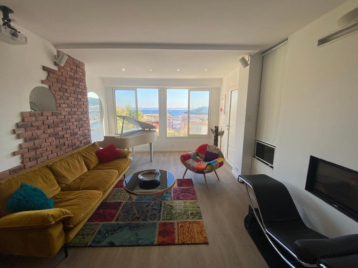 La Flibuste des Goudes: Calanques Seaside Retreat with Gardens Villa Marseille Exterior photo