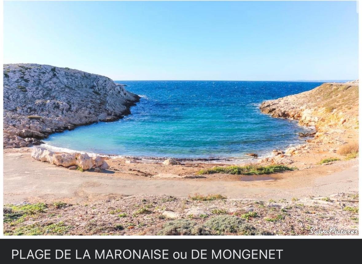 La Flibuste des Goudes: Calanques Seaside Retreat with Gardens Villa Marseille Exterior photo