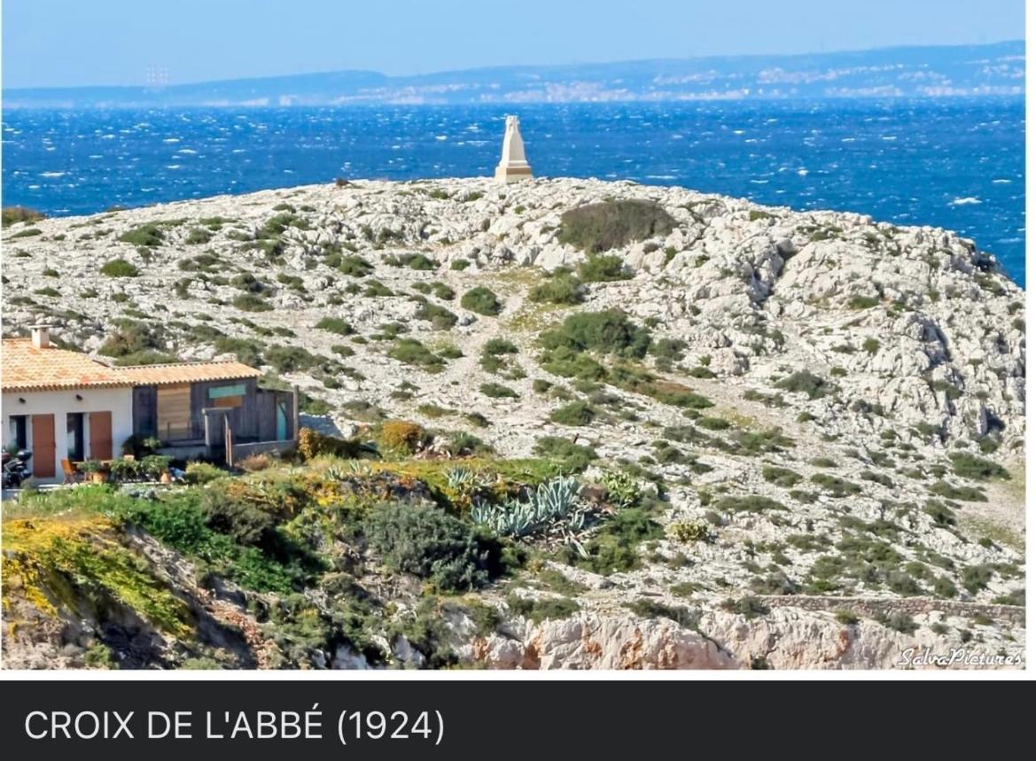 La Flibuste des Goudes: Calanques Seaside Retreat with Gardens Villa Marseille Exterior photo