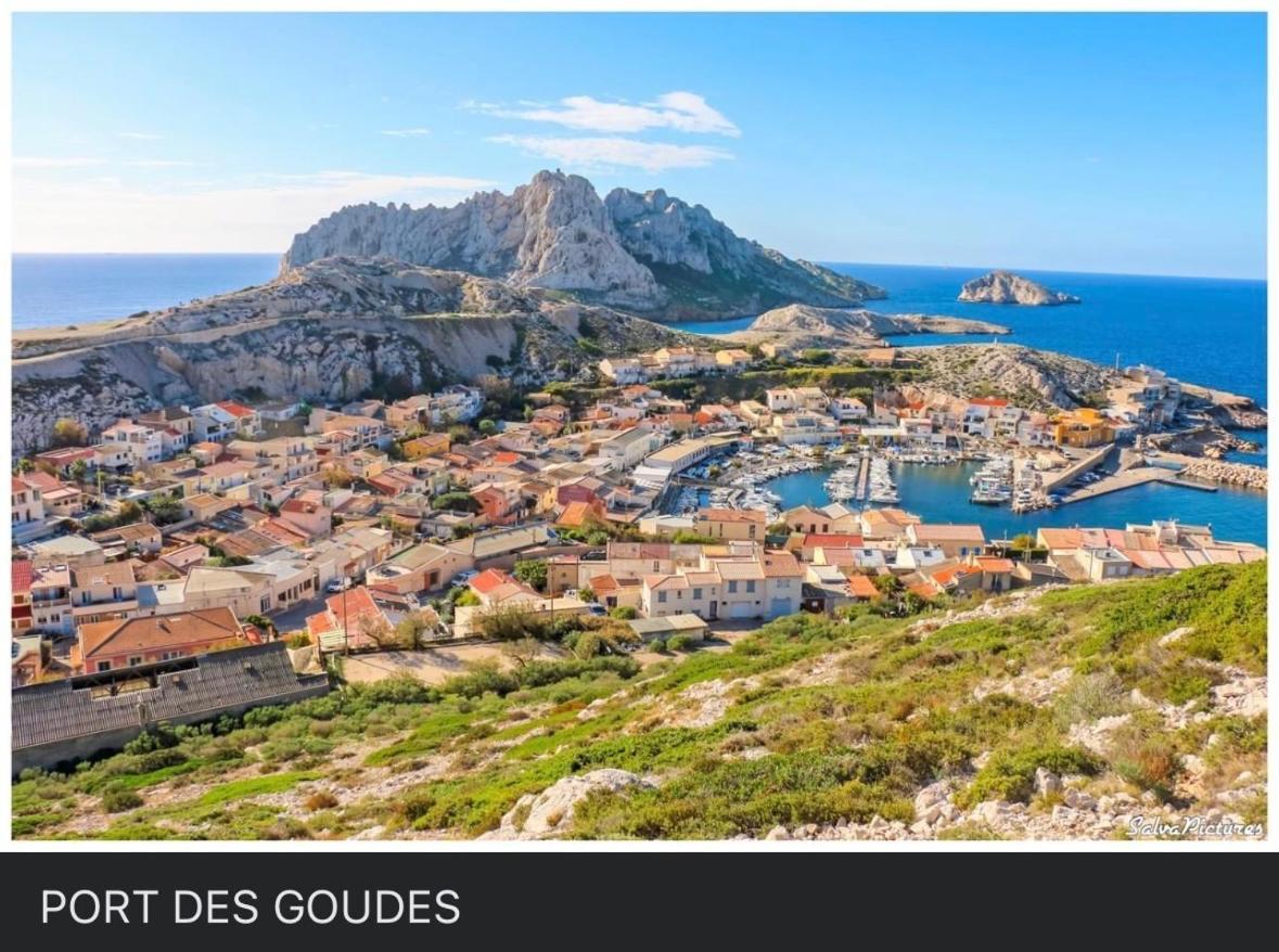 La Flibuste des Goudes: Calanques Seaside Retreat with Gardens Villa Marseille Exterior photo
